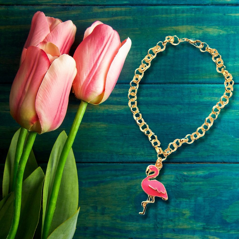 Flirty Flamingo Bracelet